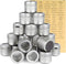 Juvale 20-Pack Magnetic Spice Jars - Space-Saving & Magnetic Spice Rack for