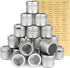 Juvale 20-Pack Magnetic Spice Jars - Space-Saving & Magnetic Spice Rack for