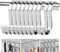 10 Pack Flat S Hooks - Heavy Duty 3inch Stainless Steel Hooks for Hanging Pots, Pans, Plants, Towels
