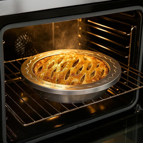 Mrs. Anderson's Baking Pie Crust Protector Shield - Set of 2, Fits 9.5 and 10-Inch Plates