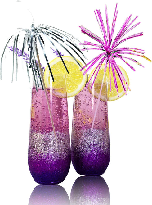Allazone 120 PCS Firework Party Picks, Cocktail Picks for Cake Decoration, Sandwich & Party Supplies