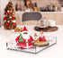 Countertop, Acrylic Organizers Tray, Acrylic Tray for Ottoman, Serving Tray with Handle, Lucite Tray Organizer