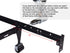 Bed Frame Footboard Extension Brackets Set - Attachment Kit for Twin, Full, Queen, or King Size Beds