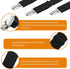 Korlon 4 Pack Bed Sheet Clips, Adjustable Heavy Duty Fitted Sheet Straps for Bed Mattress Cover Sofa Cushion