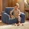 SUFUS Toddler Baby Chair Couch Sofa Kids Foldable 2-in-1 Sherpa Fold Out Couch