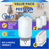 2 Flying Insect Trap for Indoors, Plug in Fly Trap Bug Catcher