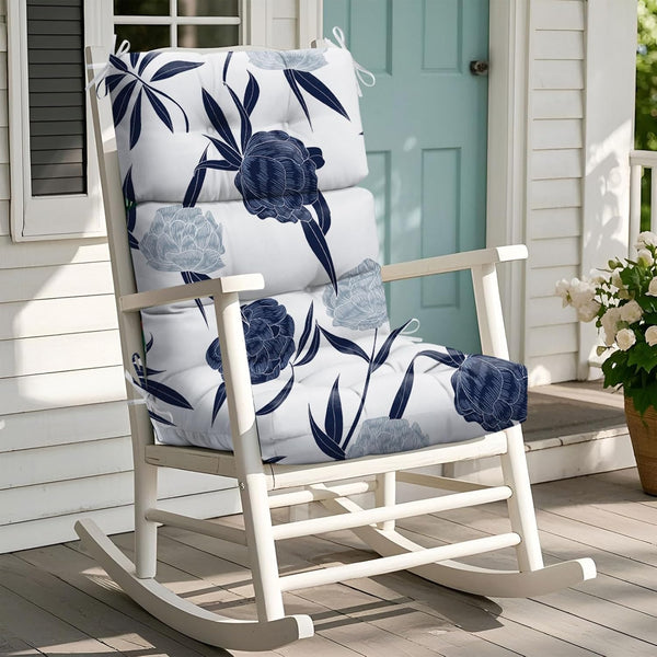 Rocking Chair Cushion, Waterproof Chairs Cushions for Adirondack Chairs Patio Chair High