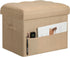 BelugaHelper Ottoman with Storage, Small Storage Ottoman Foot Rest with Thicker Foam