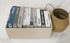 Foldable Rectangle Storage Bin with Handles, Gray Closet Baskets for Home Office and Car