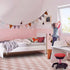 64ft Btargot Light Pink Checkered Area Rug for Living Room, Princess Prince Castle Modern Abstract Checkerboard Throw