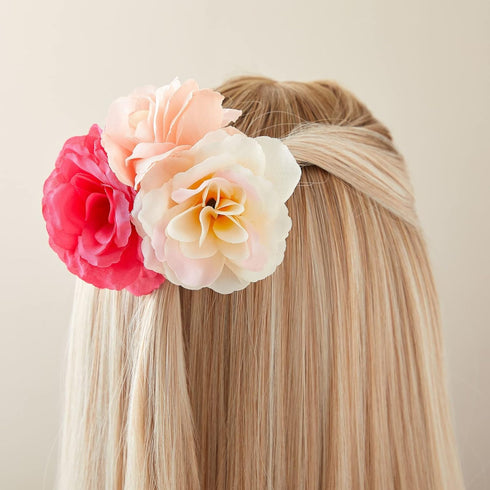 Juvale 60-Pack Silk Artificial Flowers Bulk, Mini 3" Faux Carnation Heads for Decor & Crafts