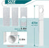 Portable Air Conditioner Window Kit with Foam Insulation, Adjustable Seal Panels for AC Hose, Fits Single Double Hung