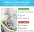 Elisstaence 40"x16" Upgrade Cartoon Baby Bath Mat Non Slip - Extra Long Bathtub Mat for Baby Eco Friendly Durable Bath