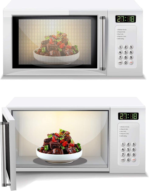12" Silicone Microwave Multi-Mat, Non-Stick Heat Resistant Oven Mat - 2 Pack in Gray