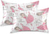 AUUXVA Girl Satin Pillowcase - Queen Size Ballet Ballerina Pillow Sham with Envelope Closure for Kids