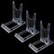 Acrylic Plate Stands FMHXG 3PCS Adjustable Clear Plastic Display Easel Holders