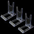 Acrylic Plate Stands FMHXG 3PCS Adjustable Clear Plastic Display Easel Holders
