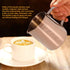 Rose Gold Stainless Steel Milk Frothing Cup, 550ML Pitcher for Coffee Steaming and Latte Art