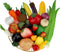 Woration 30pcs Plastic Artificial Fruit Fake Vegetables Simulation Foam Mini Fruits Set