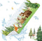 SHUCHING Woodland Animal Bath Mat for Tub Non Slip-40 X 16 Inch,
