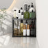 DwellDeal 2 Counter Countertop Tier Bathroom Organizer, Rectangular Vanity Organizer Shelf, Skincare and Makeup Storage