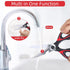 Heavy Duty Kitchen Scissors 2-Pack - Raptor Meat Shears, Dishwasher Safe, Stainless Steel Multi-Function Cooking