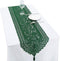 Rockcloud Green Lace Table Cloth Runner for Wedding Banquet, Christmas Party Decor, 13 x 54 Inch