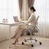 360 DUMOS Home Office Computer Chair - Ergonomic Mid Back Desk with Lumbar Support and Rocking Mode, Height Adjustable