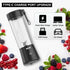 Mulli Portable Blender, 15oz Mini for Fruit Smoothies and Shakes, USB Rechargeable Mixer for Baby Food, Gym, Travel
