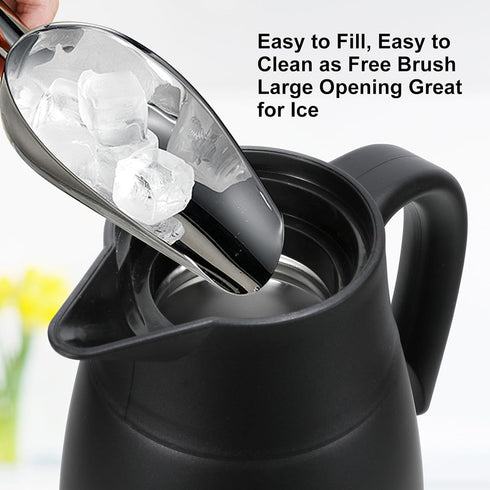 70 oz Thermal Coffee Carafe, Insulated Stainless Steel Coffee Carafes for Keeping Hot Beverages Hot for 12 Hours (2