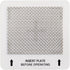 Universal Ceramic Ozone Plates for Ozone Generators, Washable Air Purifier Replacement Plates (1 Pack)