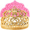 Royal Crown Cake Fondant Mold, Baroque Style Crown Silicone Gumpaste Mold, Cake Topper Decorating Tool