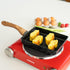 Oleex Tamagoyaki Pan Set, Japanese Omelette Pan with Cooking Tools, PFOA-Free Nonstick Square Frying Pan 5x7 Inches