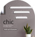 Kiera Grace Stockholm Maine Floating Wall Shelves, Set of 3, White, 12", 16", 24"