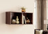 ClosetMaid Cubeicals 2-Cube Storage Shelf Organizer, Stackable or Wall-Mountable, Easy Assembly, Dark Cherry Finish