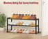 Closet KEETDY Heavy Duty Shoe Rack for Entryway, Stackable Shoe Organizer for Small Space Metal Shoe Rack Shelf Storage