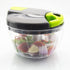 Multi-Function Manual Food Chopper & Processor, Vegetable Shredder & Garlic Press, Ideal for Onions, Peppers & Fruits