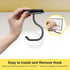 Counter, 1 Pack bussdis Banana Hook Under Cabinet - Adhesive Banana Hanger Under Metal Banana Holder Stand for Hanging