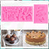 5 Pieces Music Note Fondant Mold - Silicone Musical Candy Mold for Cake Decoration