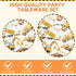Funnio lucu Decorations,40Pcs 20 Construction Party Construction Birthday Party Supplies Including Disposable