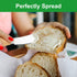 10 Pcs Cheese Spreader Knives Set, Mini Butter Knife Spreader with Wooden Handle for Charcuterie Board