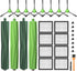 Replacement Parts for i'Robot Roomba i3 i7 E5 j7 i4 i7+ i3+ i4+ i6 i6+ i8 i8+ E6 E7, 2 Set Rubber Brushes & 8 HEPA