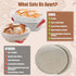 40oz 10" 11" Set Sourdough Starter Kit, Sourdough Bread Baking Supplies with Jar, & Cotton Banneton Proofing Baskets