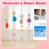 168 BlumWay PCS DIY Sun Catchers Making Kits Craft for Adults,Crystal Suncatcher Indoor Window Hanging with Crystals