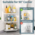 3-Tier Countertop Counter, BOIVSHI Bathroom Organizer, Bathroom Organizers and Storage for Bathroom, Kitchen Corner
