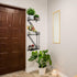 Zonon Display(Black,3 Fire Escape Wall Shelf Hanging Metal Ladder Shelves Wall Decor Cool Bookshelf Organizer Floating