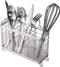 KESOL Utensil Holder with 3 Divided Compartments, Rust Proof Drying Rack Basket