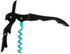 True Brands TrueTap Double Hinged Waiters Corkscrew, Stainless Steel Wine Key with Foil Cutter, Black Blue, Set of 1
