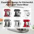 Mixer Slider Mat for KitchenAid - Sliding Mats for 4.5-5qt Stand Mixer, 5PCS DIY Adhesive Teflon Self-Stick Appliance