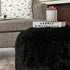 20x20x12 Inches Asuprui Pouf Ottoman Floor Pouf Cover Ottoman Foot Rest NO Filler Round Poof Seat Floor Bean Bag Chair